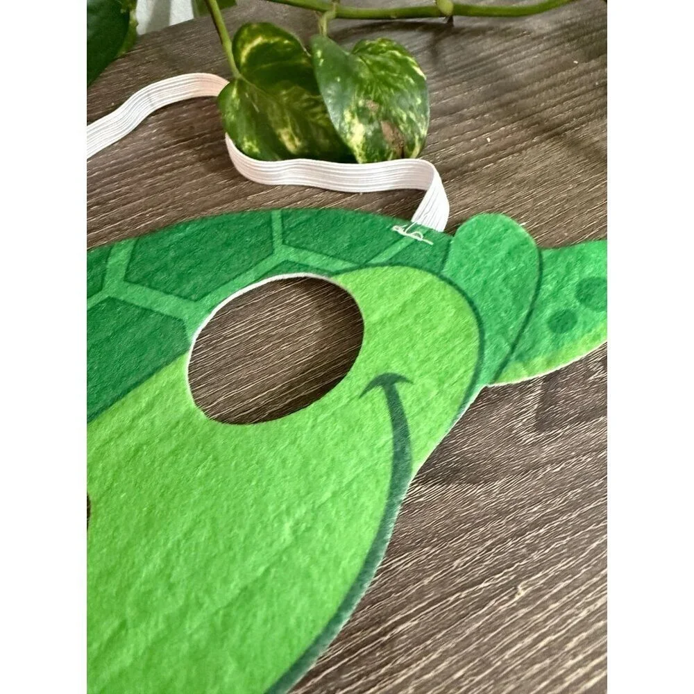 Small turtle Halloween mask